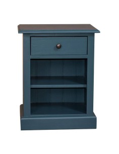 Comodino legno con cassetto e ripiano MS478