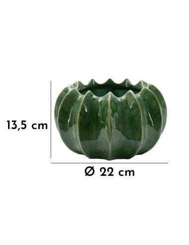 CACHEPOT CACTUS CM Ø 22X13,5 - 0421400003