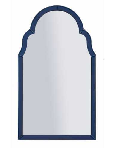 SPECCHIO DA MURO TANGERI BLU CM 47X1X80 (MISURA SPECCHIO CM 41X74) - 06614700B3