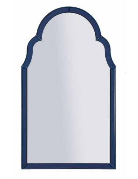 SPECCHIO DA MURO TANGERI BLU CM 47X1X80 (MISURA SPECCHIO CM 41X74) - 06614700B3