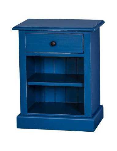 Comodino legno con cassetto e ripiano MS478