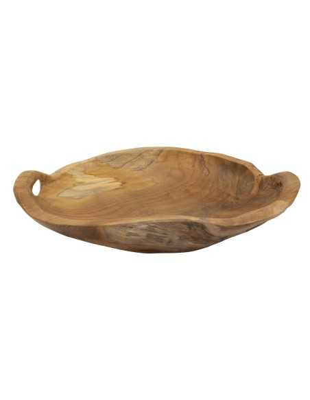 Ciotola in legno di teak svuiota tasche