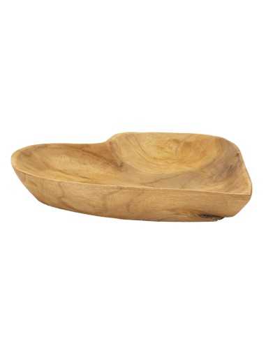 Ciotola forma cuore teak - 1607560001