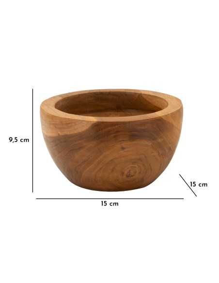 Ciotola svuiota tasche in teak 15cm - 1607600000