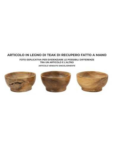 Ciotola svuota tasche in teak - 1607650000