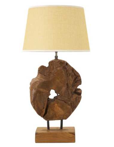 LAMPADA TEAK DA TAVOLO KEPALA CM Ø 35X69 - 171248000N
