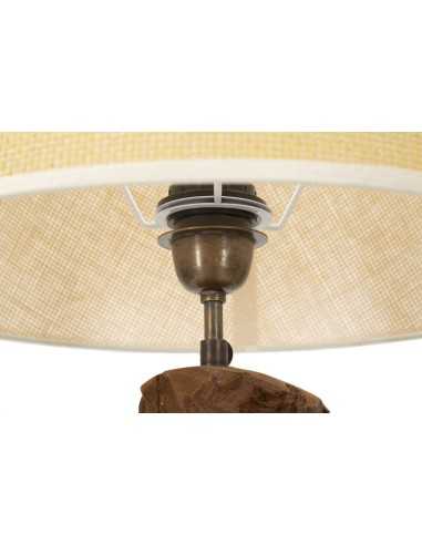 LAMPADA TEAK DA TAVOLO KEPALA CM Ø 35X69 - 171248000N