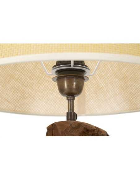 LAMPADA TEAK DA TAVOLO KEPALA CM Ø 35X69 - 171248000N