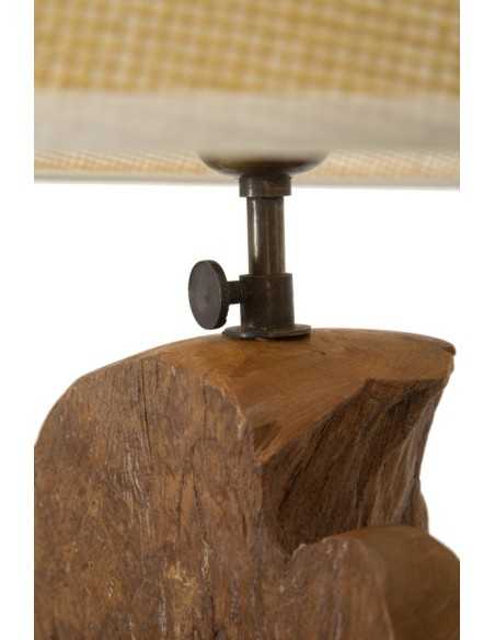 LAMPADA TEAK DA TAVOLO KEPALA CM Ø 35X69 - 171248000N