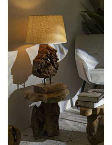 LAMPADA TEAK DA TAVOLO KEPALA CM Ø 35X69 - 171248000N