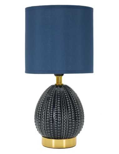 LAMPADA DA COMODINO FLAVI BLU CM Ø 15X30,5 - 171299000B
