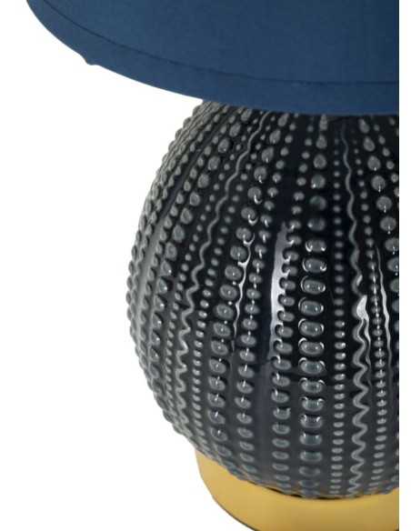 LAMPADA DA COMODINO FLAVI BLU CM Ø 15X30,5 - 171299000B