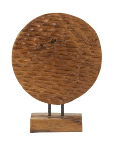 Scultura Coin In Teak Riciclato Cm 30x15,5x40 (pezzi Unici - Non Rip. In Serie) - 0119580000