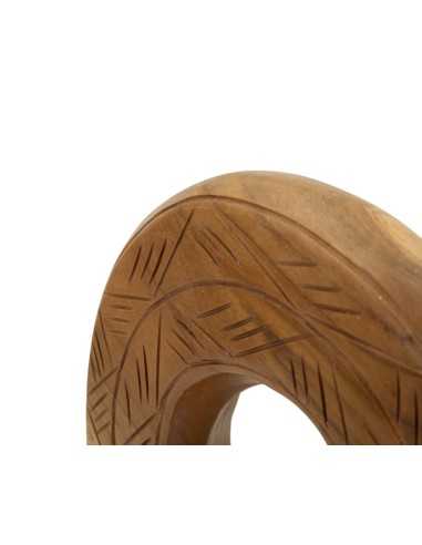 Scultura Dorat In Teak Ric. Cm 20x10x28 (pezzi Unici - Non Rip. In Serie) - 0119680003