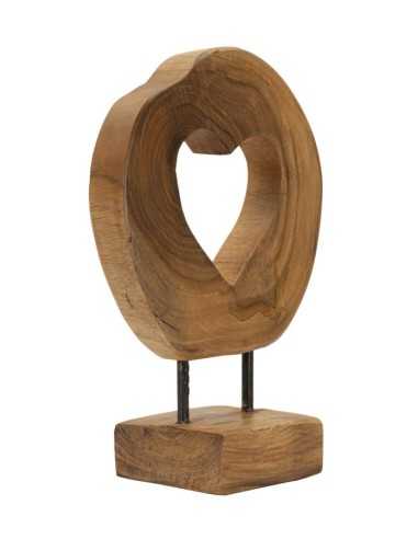Scultura Hasi In Teak Ric. Cm 20x10x28  (pezzi Unici - Non Rip. In Serie) - 0119700003