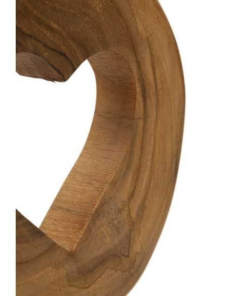 Scultura Hasi In Teak Ric. Cm 20x10x28  (pezzi Unici - Non Rip. In Serie) - 0119700003