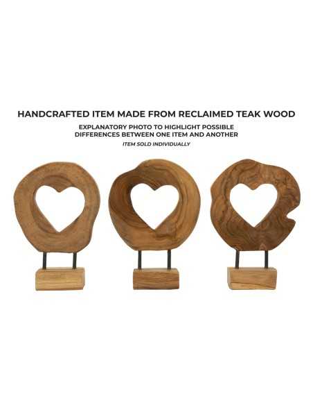 Scultura Hasi In Teak Ric. Cm 20x10x28  (pezzi Unici - Non Rip. In Serie) - 0119700003