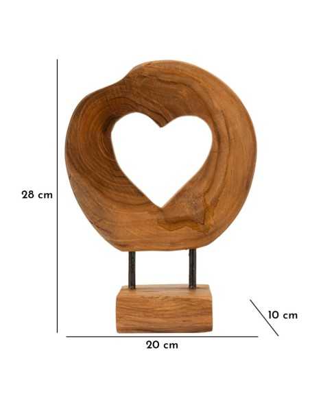 Scultura Hasi In Teak Ric. Cm 20x10x28  (pezzi Unici - Non Rip. In Serie) - 0119700003