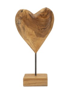 Scultura Dobu In Teak Riciclato Cm 20x12x37 (pezzi Unici - Non Rip. In Serie) - 0119720003
