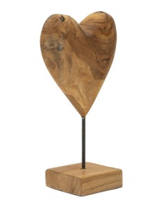 Scultura Dobu In Teak Riciclato Cm 20x12x37 (pezzi Unici - Non Rip. In Serie) - 0119720003 2