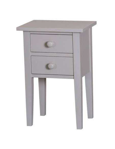 Comodino provenzale con doppio cassetto MS475