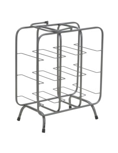 P/bottiglie Rack Quadrato (9 Posti) Cm 40x23x47,5 - 142102000Q