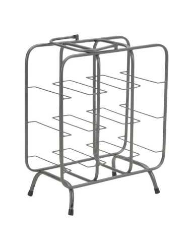 P/bottiglie Rack Quadrato (9 Posti) Cm 40x23x47,5 - 142102000Q