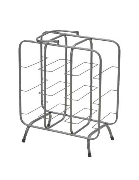 P/bottiglie Rack Quadrato (9 Posti) Cm 40x23x47,5 - 142102000Q
