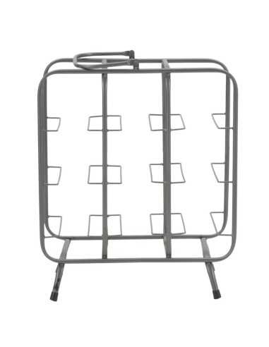 P/bottiglie Rack Quadrato (9 Posti) Cm 40x23x47,5 - 142102000Q