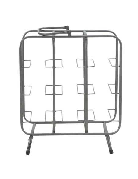 P/bottiglie Rack Quadrato (9 Posti) Cm 40x23x47,5 - 142102000Q