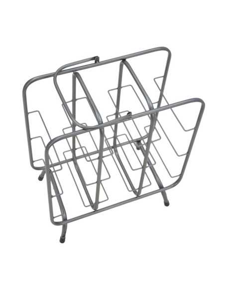 P/bottiglie Rack Quadrato (9 Posti) Cm 40x23x47,5 - 142102000Q
