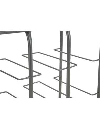 P/bottiglie Rack Quadrato (9 Posti) Cm 40x23x47,5 - 142102000Q