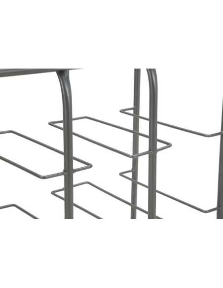 P/bottiglie Rack Quadrato (9 Posti) Cm 40x23x47,5 - 142102000Q