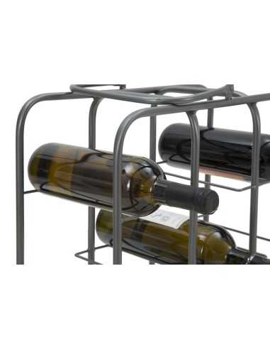 P/bottiglie Rack Quadrato (9 Posti) Cm 40x23x47,5 - 142102000Q
