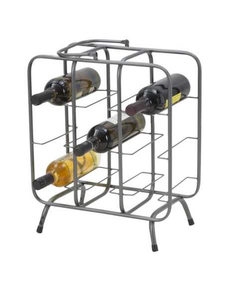 P/bottiglie Rack Quadrato (9 Posti) Cm 40x23x47,5 - 142102000Q
