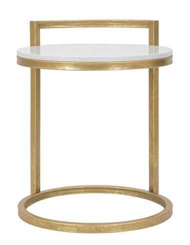 Tavolinetto Round Marble Cm 40x43x50 - 1424010000