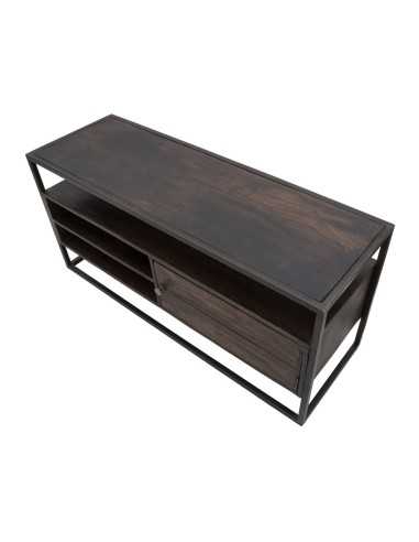 P/tv Burn Cm 120x40x55 (legno Di Acacia Nilotica) - 1424590000