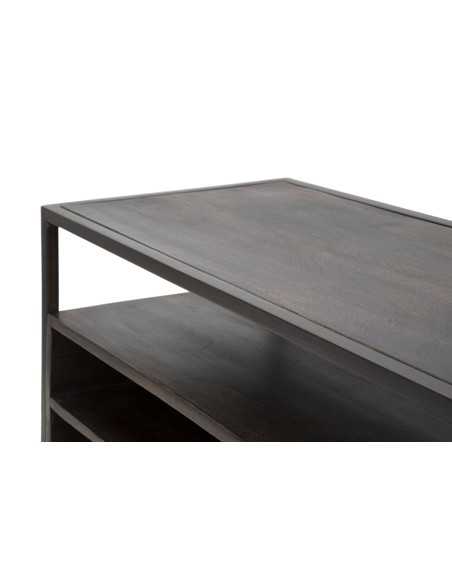 P/tv Burn Cm 120x40x55 (legno Di Acacia Nilotica) - 1424590000