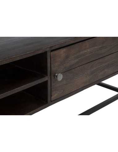 P/tv Burn Cm 120x40x55 (legno Di Acacia Nilotica) - 1424590000