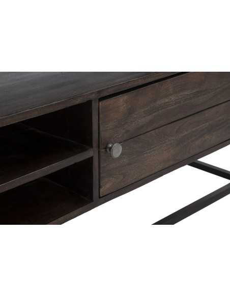 P/tv Burn Cm 120x40x55 (legno Di Acacia Nilotica) - 1424590000