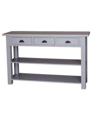 Consolle con cassetti legno colorato 145cm MS09