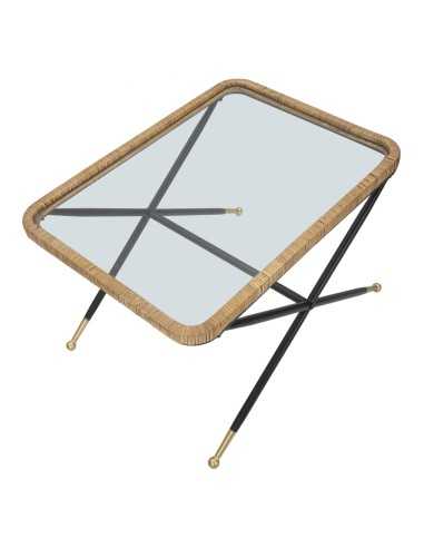 Tavolo Da Caffe' Saint Barth Rett. Cm 70x50x45 - 1425940000