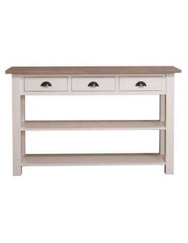 Consolle con cassetti legno colorato 145cm MS09