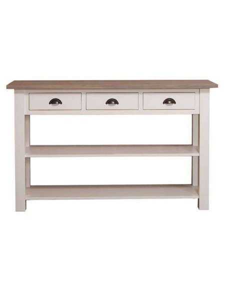 Consolle con cassetti legno colorato 145cm MS09