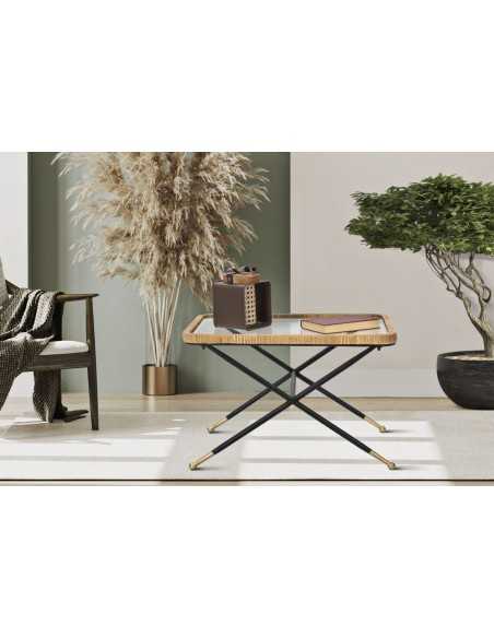 Tavolo Da Caffe' Saint Barth Rett. Cm 70x50x45 - 1425940000