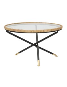 Tavolo Da Caffe' Saint Barth Rotondo Cm ø 80x46,5 - 1425950000