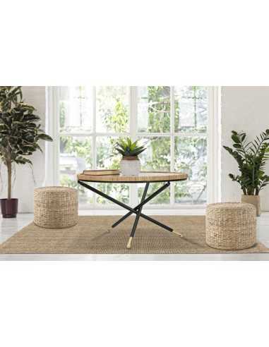 Tavolo Da Caffe' Saint Barth Rotondo Cm ø 80x46,5 - 1425950000