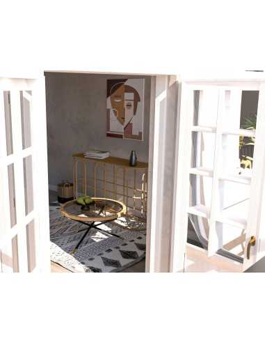 Tavolo Da Caffe' Saint Barth Rotondo Cm ø 80x46,5 - 1425950000