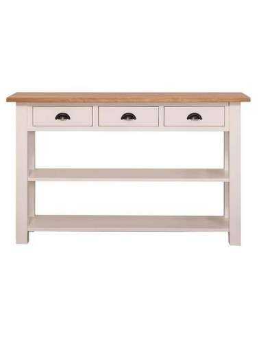 Consolle con cassetti legno colorato 145cm MS09