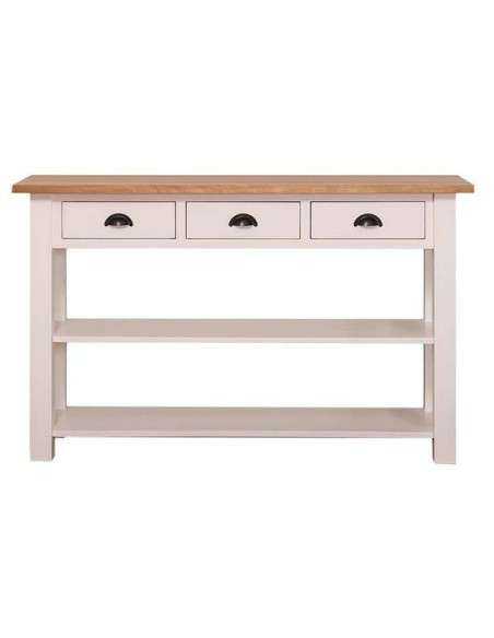 Consolle con cassetti legno colorato 145cm MS09
